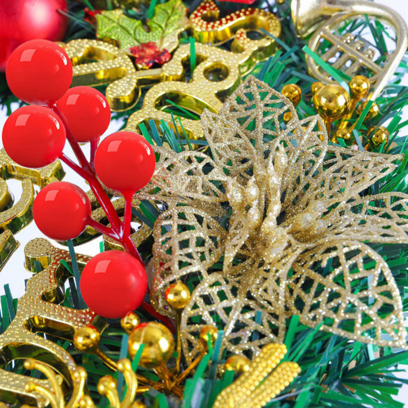 Faux Lighted 11.81'' Wreath