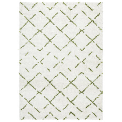 Arizona Shag Performance Abstract Indoor Rug
