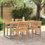 Solid Wood Top Metal Base Dining Table-703112654