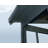 Palram - Canopia SanRemo Metal Patio Gazebo - Gray/Clear-98457859