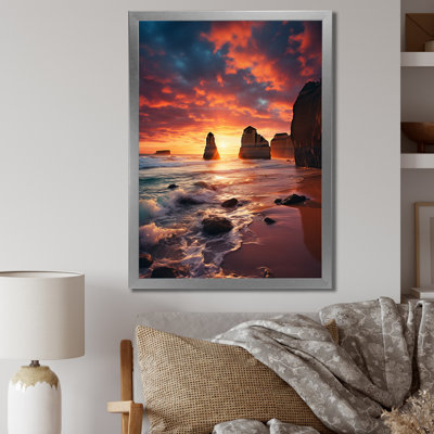Australie, douze apôtres majestueux II sur toile
