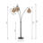 Maston 76.6'' Black Tree Floor Lamp