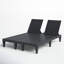Méridienne longue inclinable 74,5 po Ason