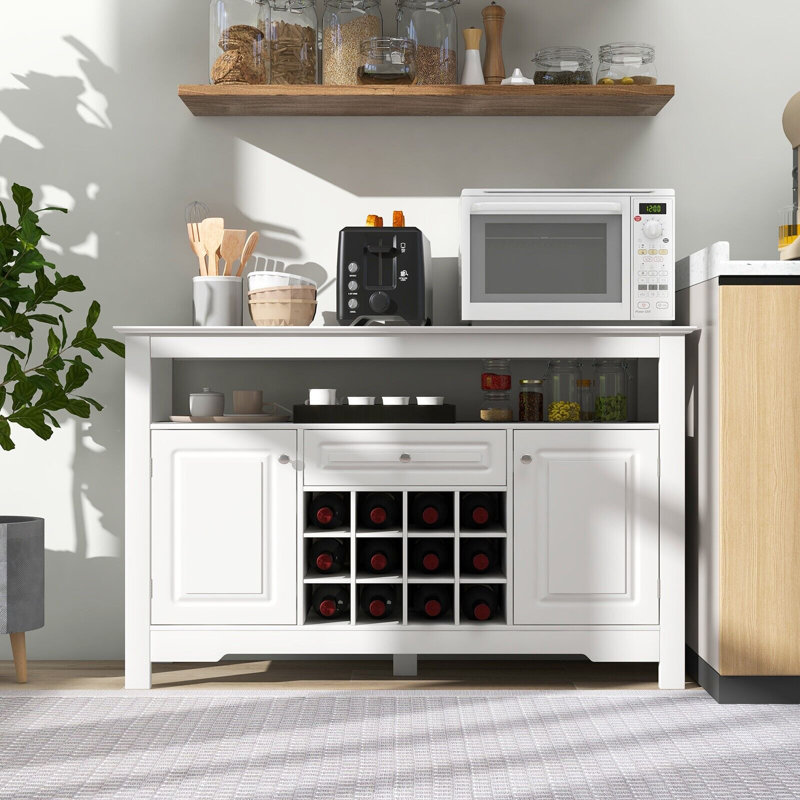 Dube 116cm Sideboard, White