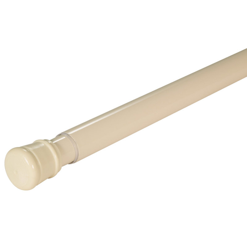 Tringle de rideau de douche à tension ajustable Classic Classic pour salle de bain, 72", Bronze huilé