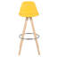 Ayala Upholstered and Faux Leather Bar Stool with Solid Wood Frame-1663993985-1754595147