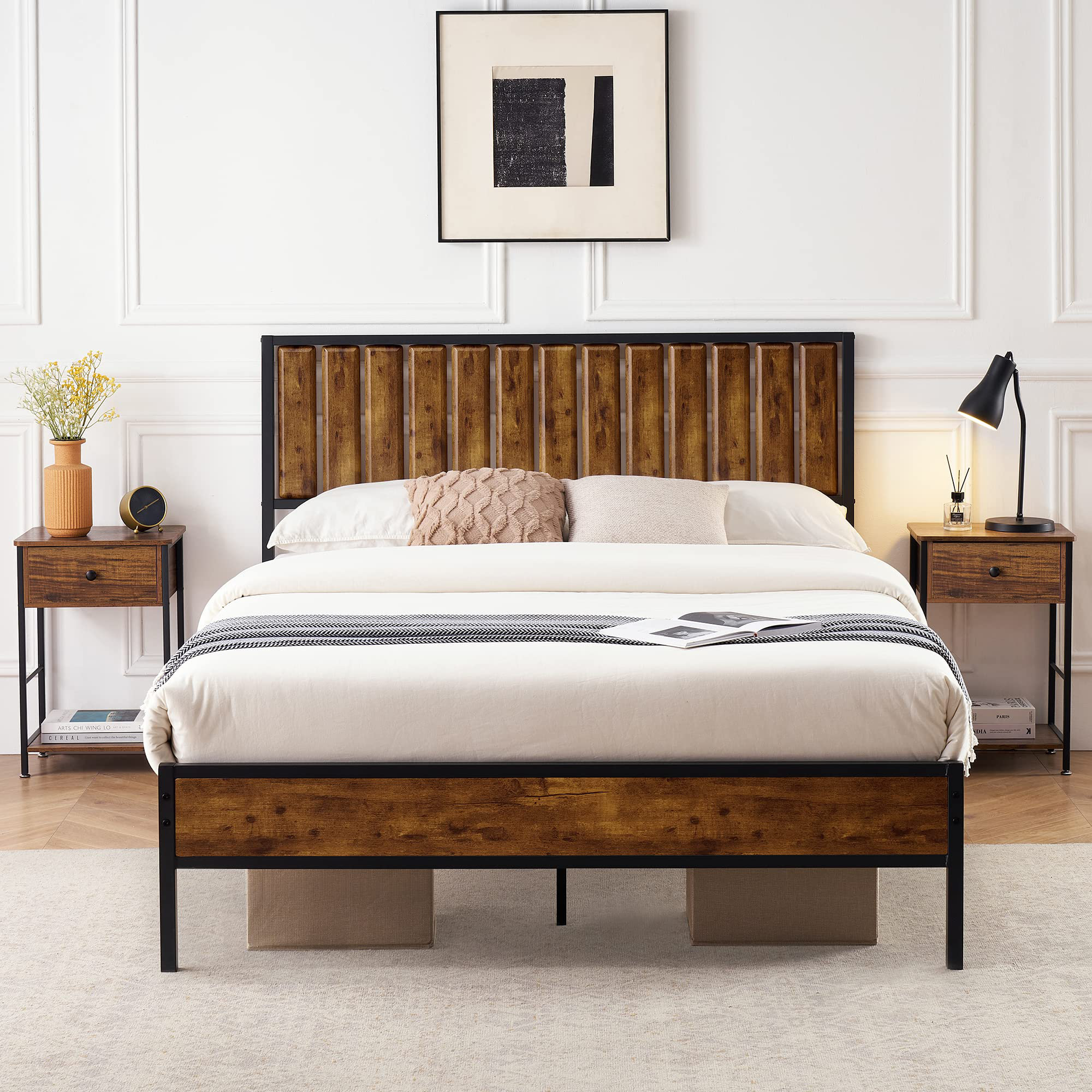 17 Stories Nickoles Platform Bed | Wayfair