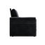 Canapé Chesterfield, canapé-lit gigogne de 93,7 po, canapé-lit convertible en velours 3 en 1 avec garniture cloutée et accoudoirs roulés, canapé-lit multifonctionnel pour le salon, la chambre à coucher, noir (même SKU: W1885S00039)-903349802