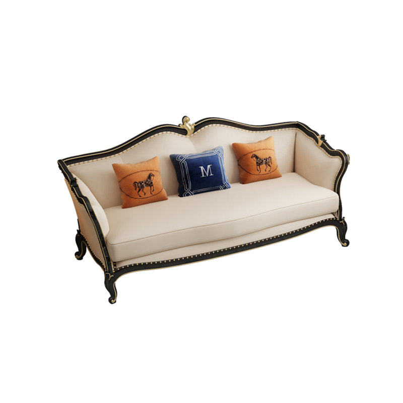 79.53'' Leather Sofa
