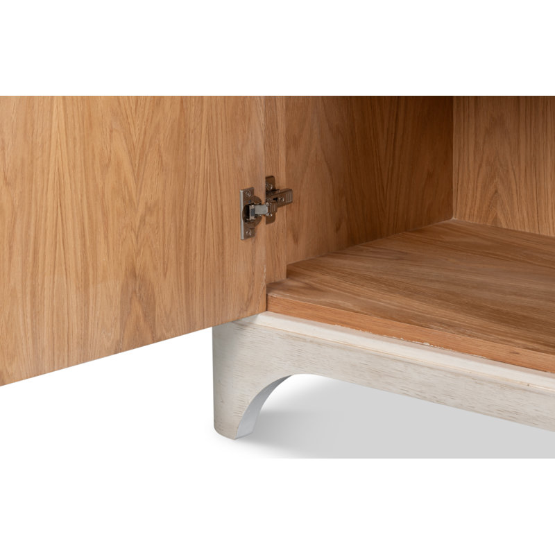 Topsail 76.5 in. W Credenza, White