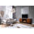 The Bella Electric Fireplace Media Console