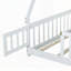 Lit double en bois d'hévéa-322686185-322736586
