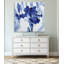 «Blue Ice Iris», reproduction d'impression sur toile-22499366