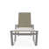 Holna Outdoor Rust-Resistant Metal Chaise Lounge