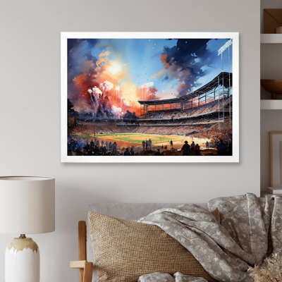 «Sport Stadium In Spotlight III», reproduction sur toile