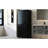 Bathroom Cabinet With 2 Laundry - Black Painted & Space Home In Soft Close Drawer-275803031