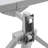 3-Tier Metal Rolling Utility Cart with Wheels