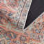 Tapis oriental rectangulaire en polyester tissé à la machine en brun-1679682758