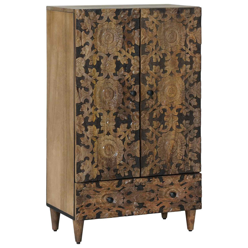 60cm Solid Wood Sideboard