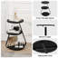 43cm W Metal Bedside Table