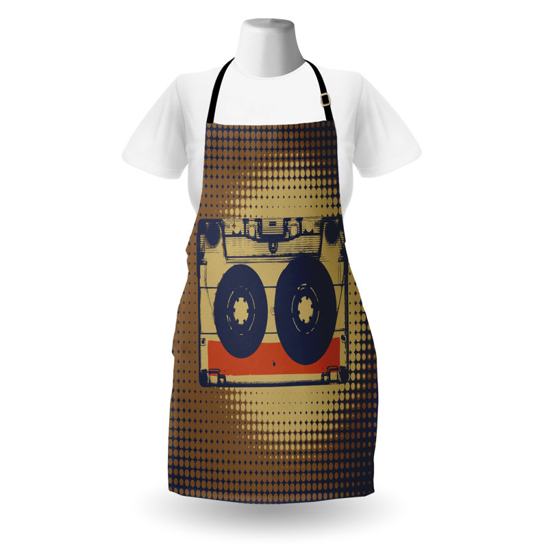No Pattern Bib Apron