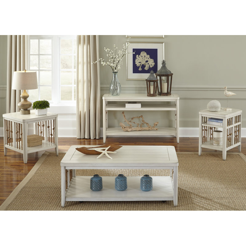 Alvon 50'' Console Table, White