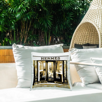 Coussin Stupell Industries Fashion Storefront