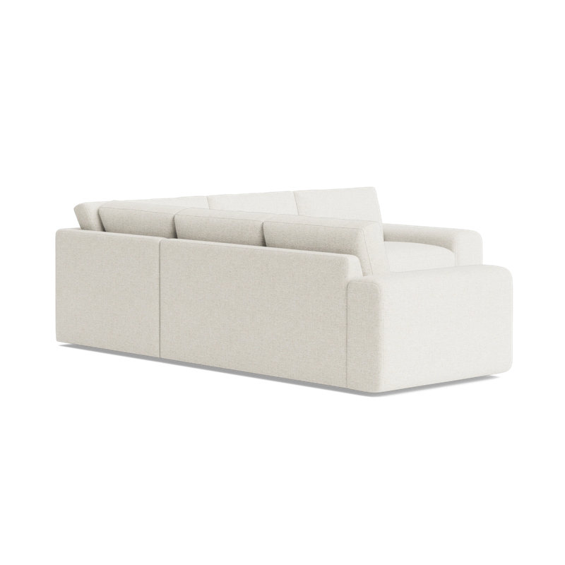 The OG Sectional, Right Hand Facing, Performance Weave - Spa