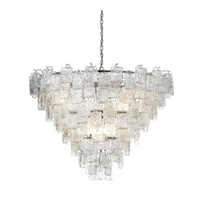 Lustre suspendu vénitien clair Light Saly Veneti
