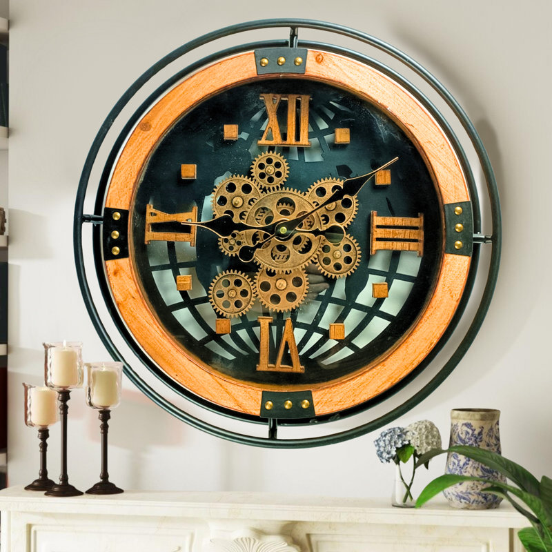 Solid Wood Wall Clock