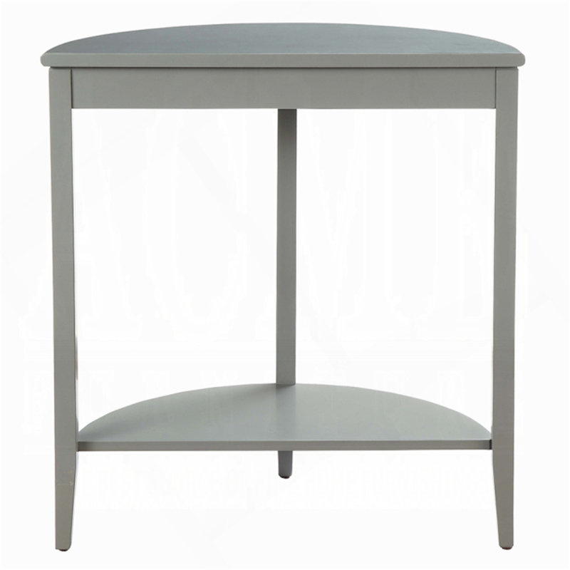 Justino Gray Finish Console Table