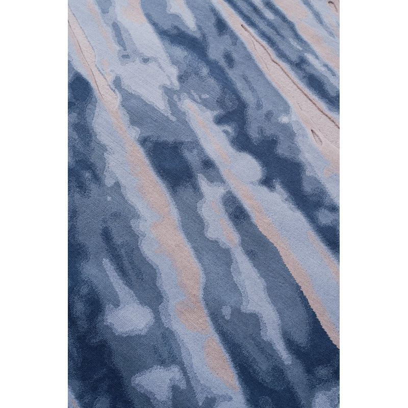 David Rockwell Fjord Frost Area Rug, Rectangle 4' x 6'