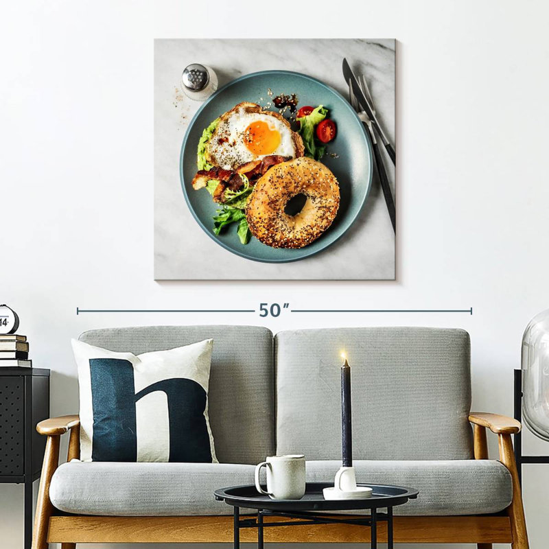 Yarlin Bagel Sandwich, H 30 po x l 30 po