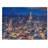 Glass Eiffel Tower Paris Skyline at Dusk in Abstract Chopping Board-49149655