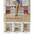 Hall Tree 51.2'' Wide with Bench and Shoe Storage, Adjustable Shelves-1983434950