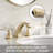 Widespread 2-handle Bathroom Faucet with Drain Assembly-70864967