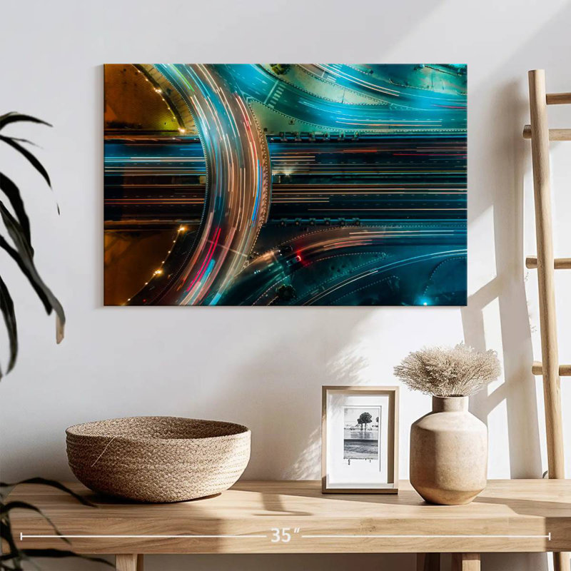 Mehar Highway Light Trails, 16" H x 24" W