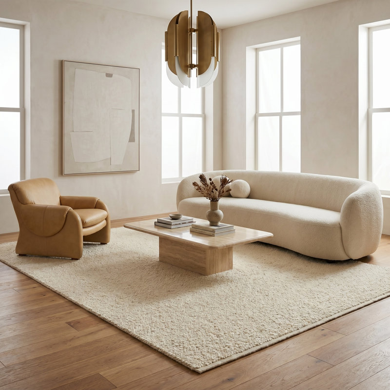 Tocayo Wool Geometric Indoor Rug, Rectangle 10' x 14'
