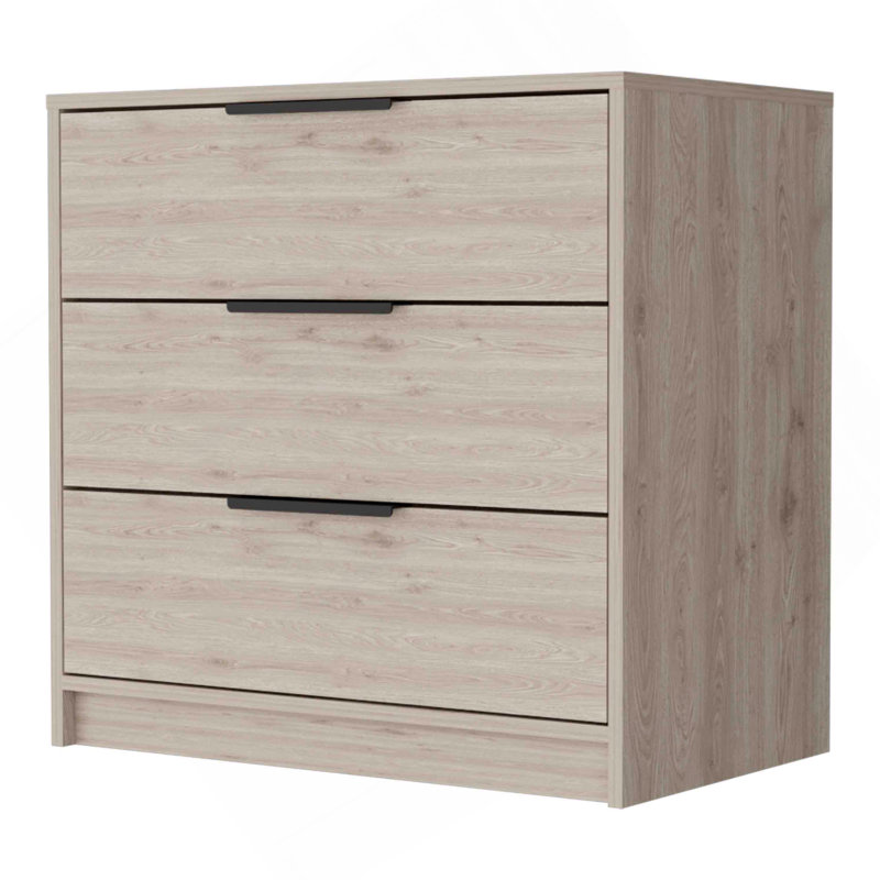 Commode à trois tiroirs Washington, Wanut