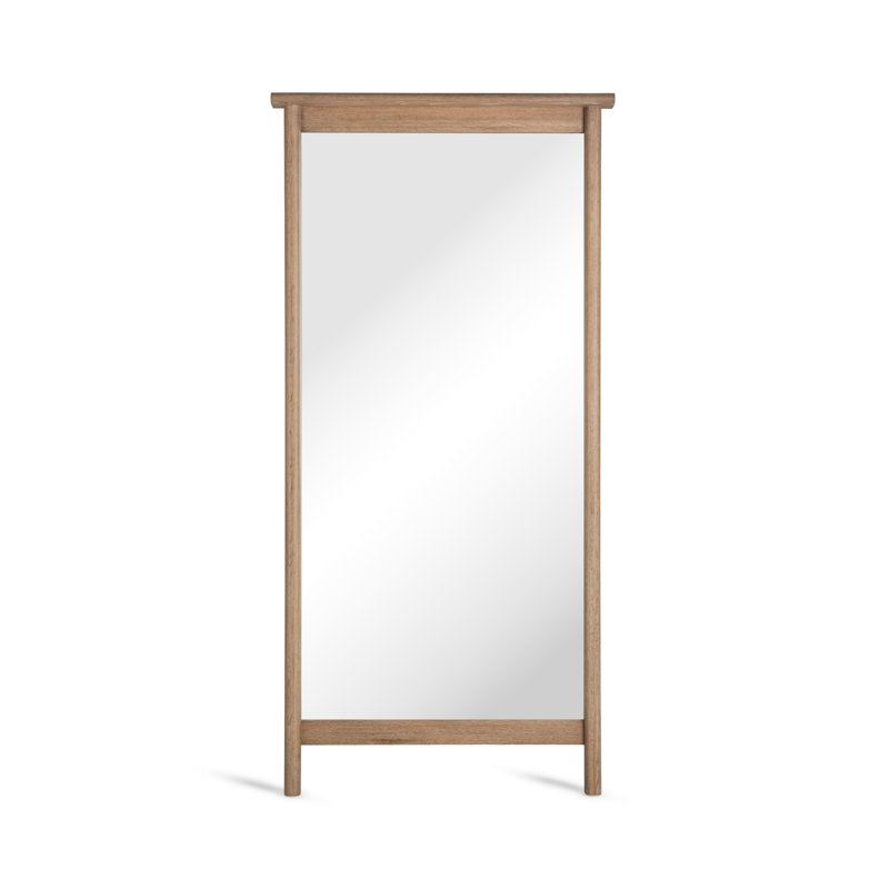 Juno Oak Wood Floor Mirror