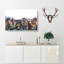 Bangkok Skyline In Thailand Painting - Wrapped Canvas-56660926