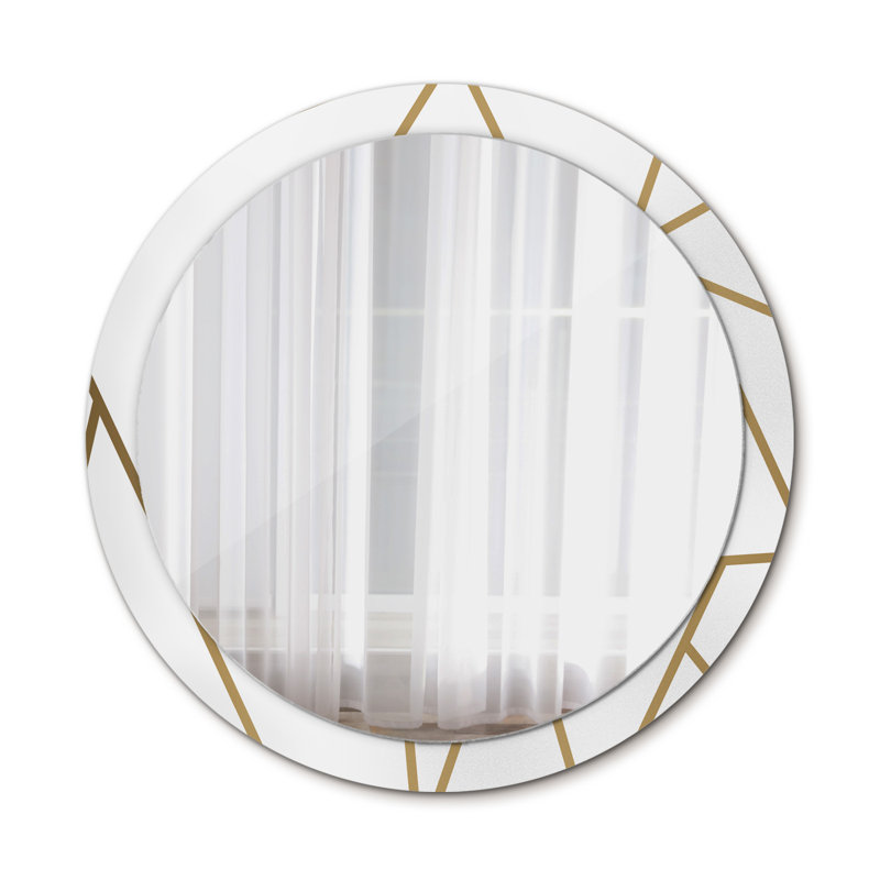 Huldar Glass Flat Wall Mirror