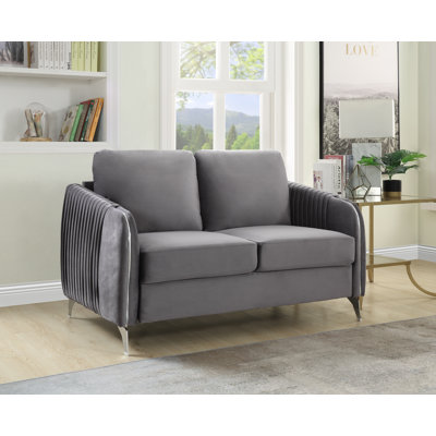 Accokeek Upholstered 54'' Loveseat