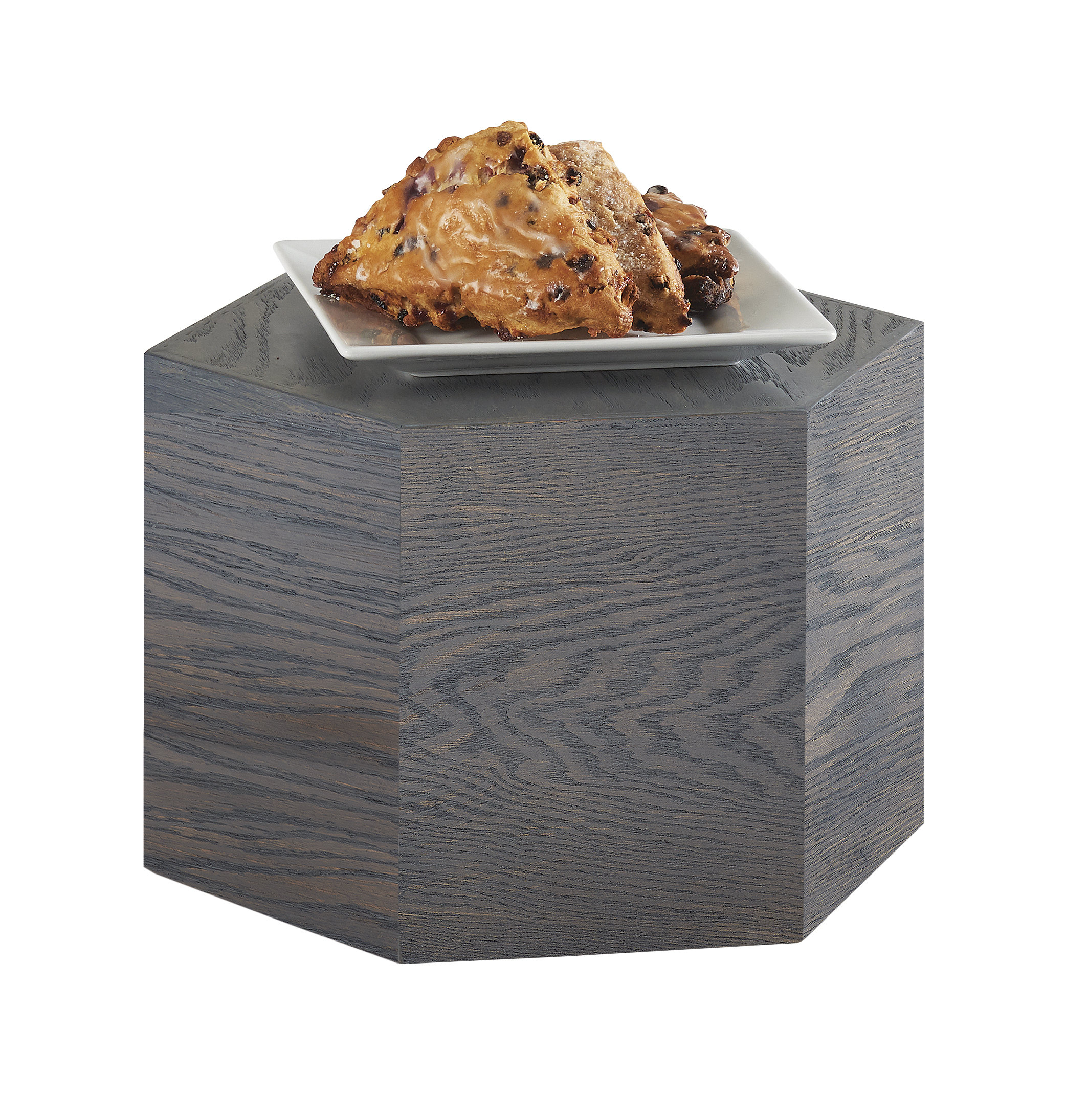 Cal-Mil ASHWOOD HEXAGON RISER 8