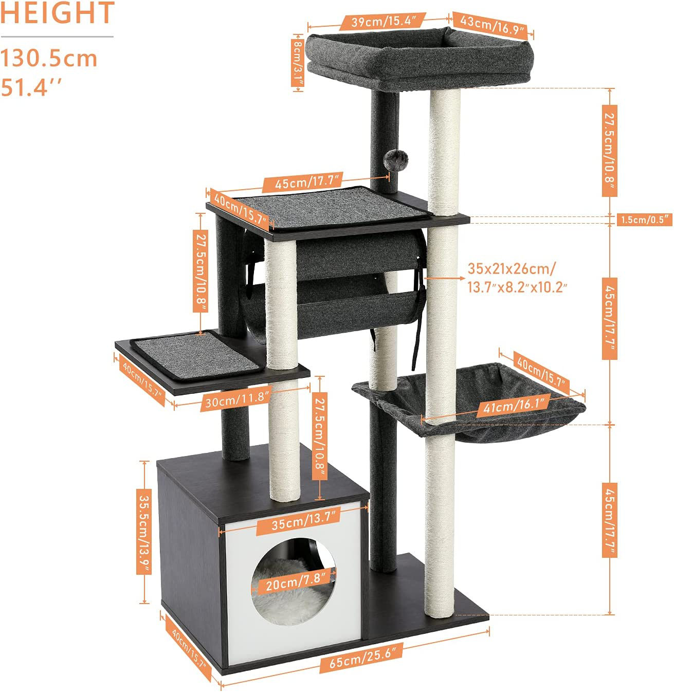 Cat tree with clearance extra large perches