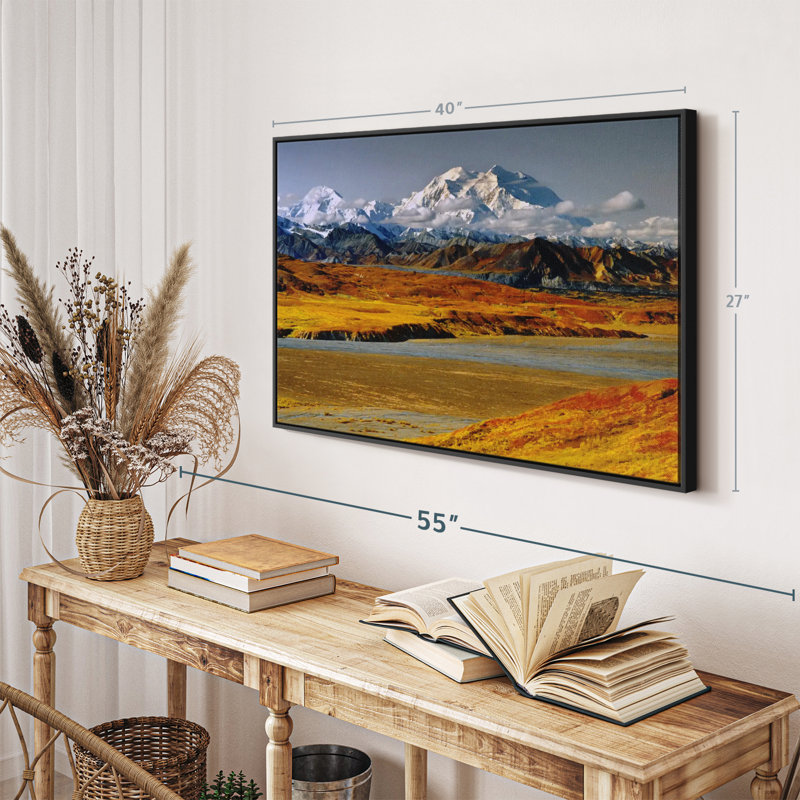 Impression sur toile Golden Denali Freidin, H 27 po x l 40 po