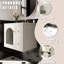 Ensemble de meuble-lavabo mural pour petit espace-35450730