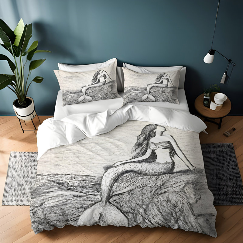 Literie, Housse de couette pour très grand lit et 2 très