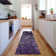 Premium Machine Washable Cerrito AMF558 Purple Rug