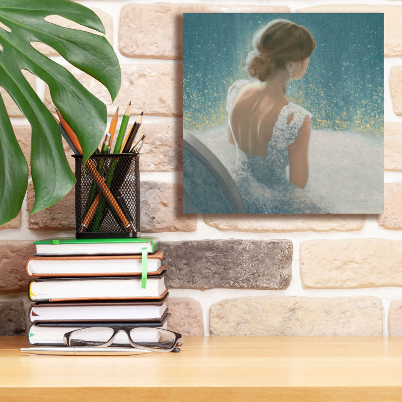 Epic Graffiti 'Before The Opera Blue'  by James Wiens Canvas Wall Art, 12" x 12", 12" H x 12" W